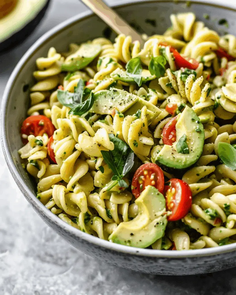 Avocado Pasta Salad