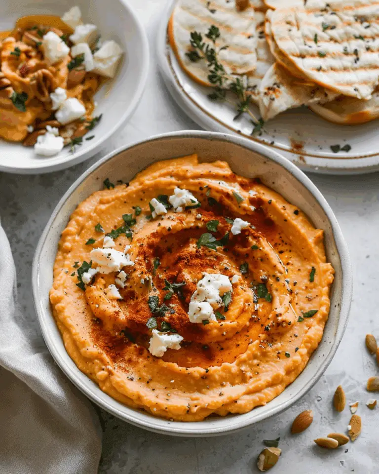 Pumpkin Whipped Feta Dip