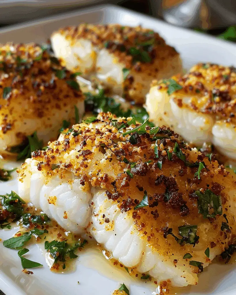 Boston Baked Cod Recipe
