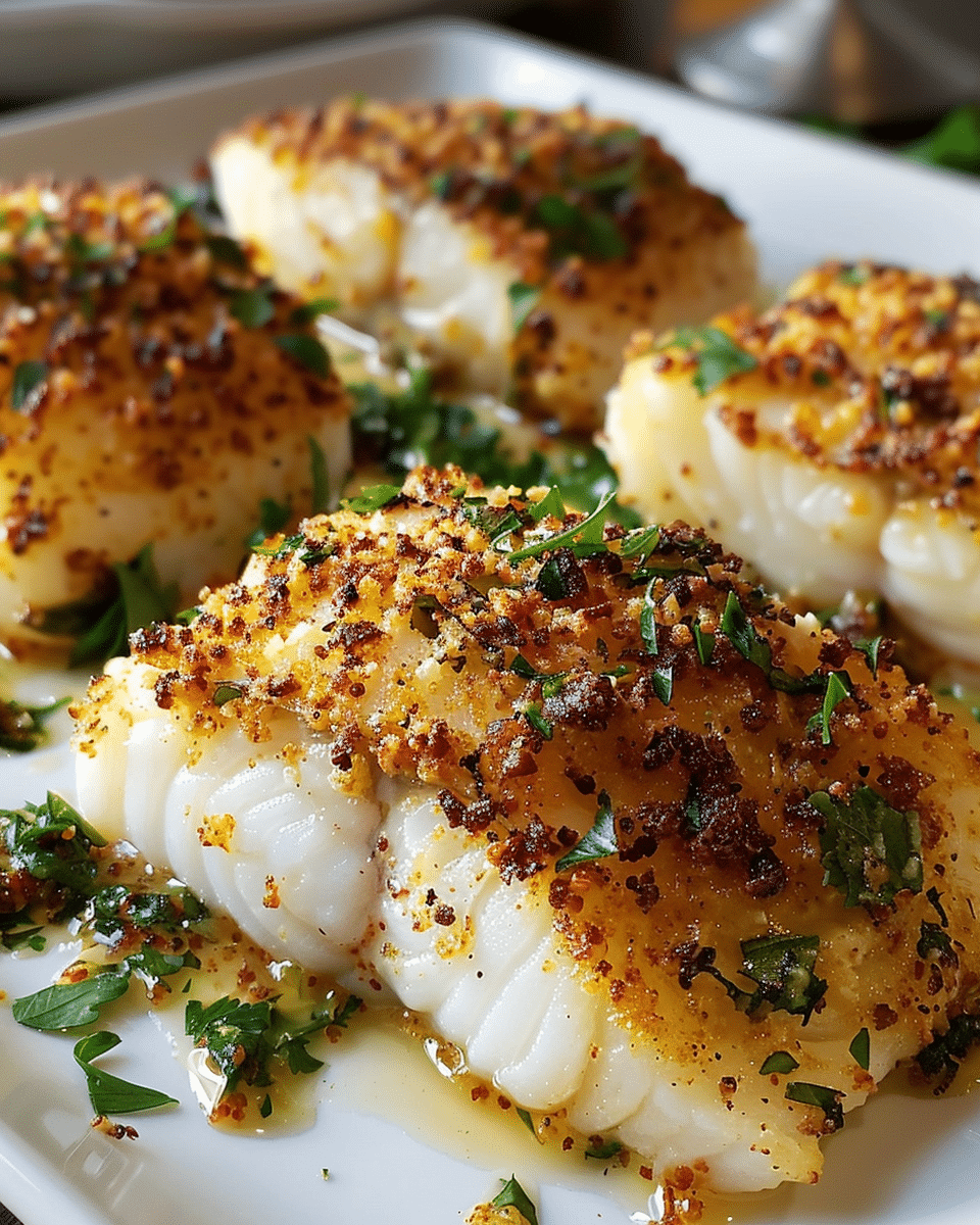 Boston Baked Cod Recipe