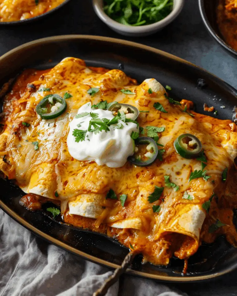 Leftover Turkey Enchilada Casserole