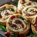 Turkey Cranberry Pinwheels 
