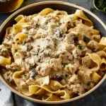 Creamy Turkey Stroganoff Recipe