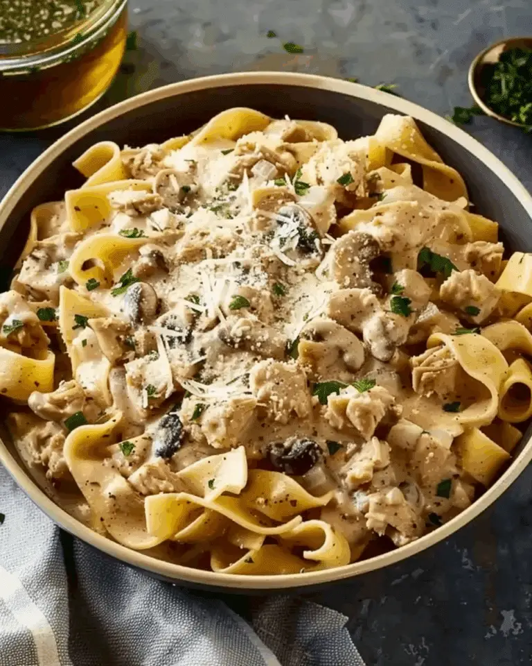 Creamy Turkey Stroganoff Recipe