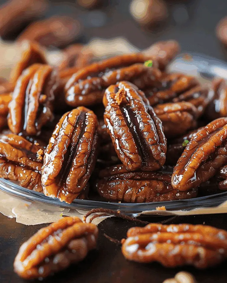 Crispy Candied Pecan Recipe