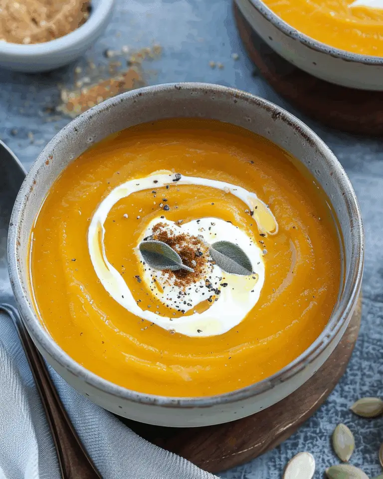 Roasted Pumpkin Apple Soup