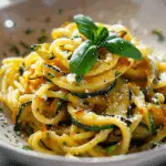 Caramelized Zucchini Pasta