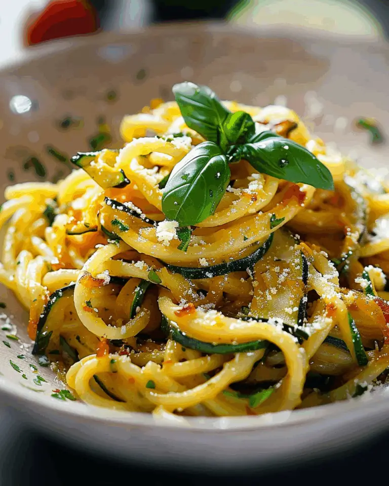 Caramelized Zucchini Pasta