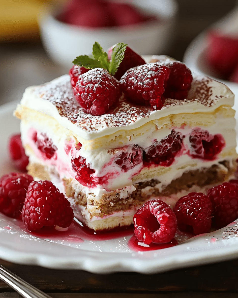 Raspberry Tiramisu Recipe