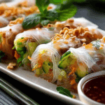 Big Mac-Inspired Rice Paper Rolls