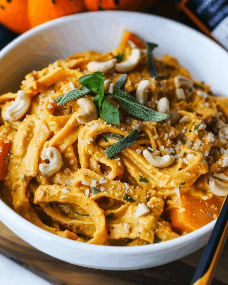 Vegan Pumpkin Sage Cashew Cream