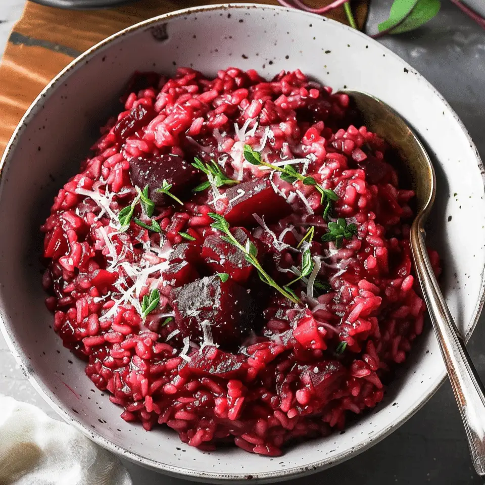 Roasted Beet Risotto