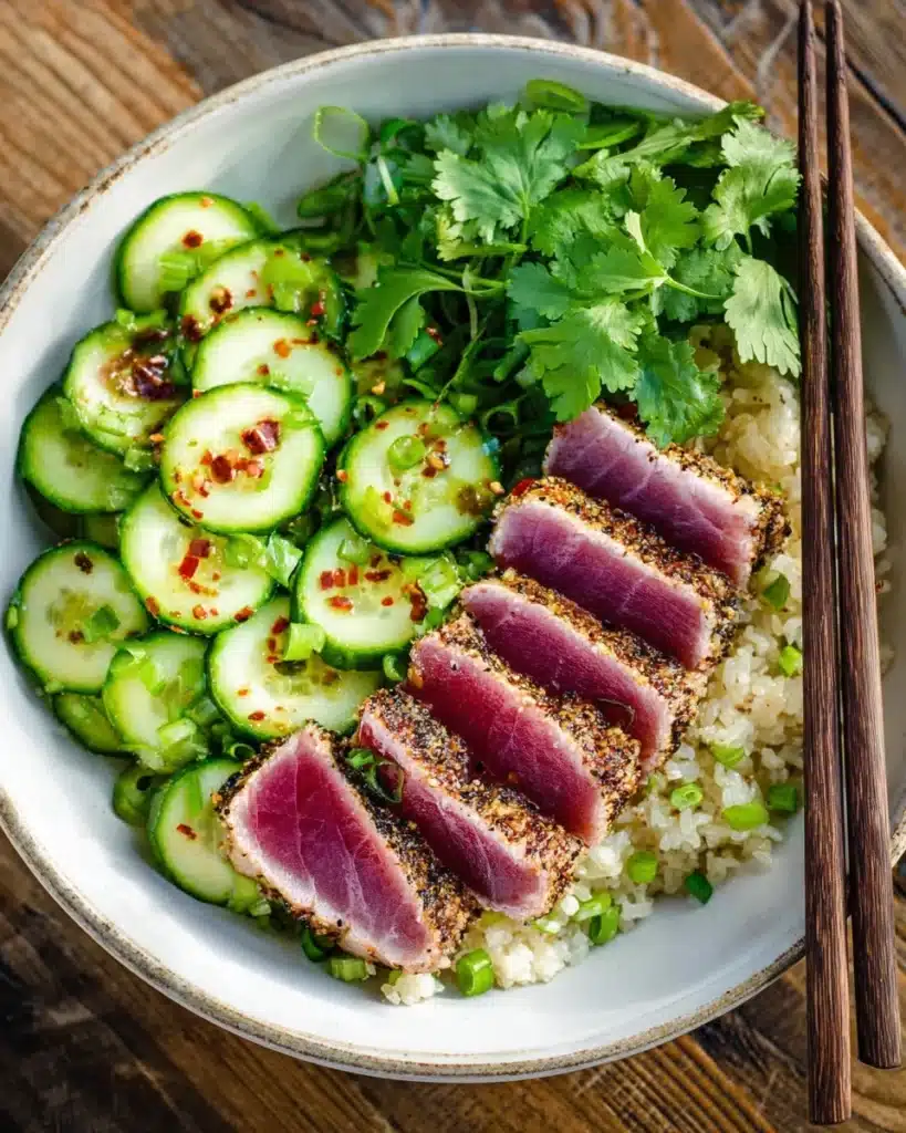 Seared Tuna Recipe