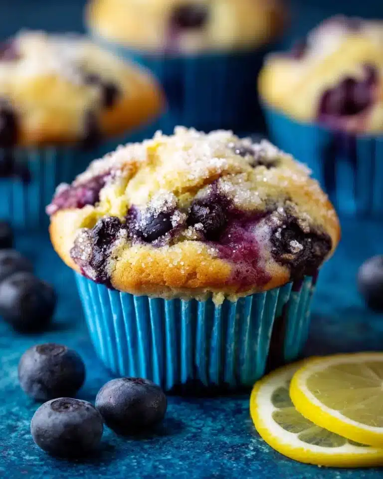 Lemon Blueberry Muffins Recipe