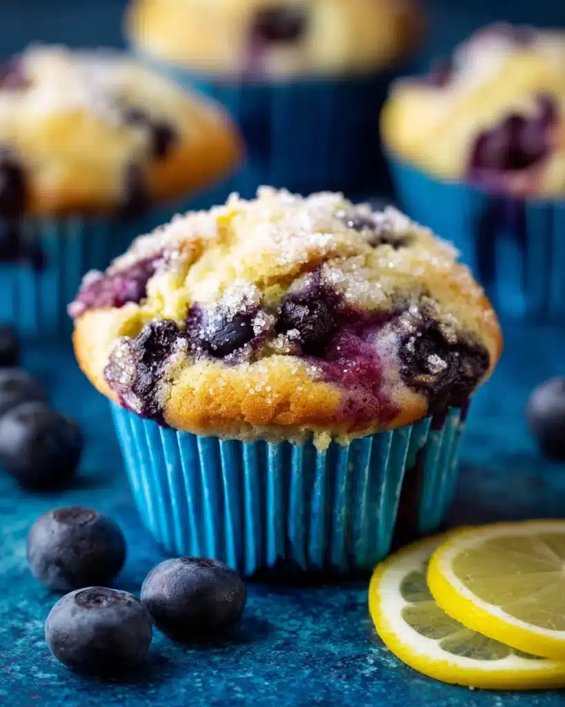 Lemon Blueberry Muffins Recipe