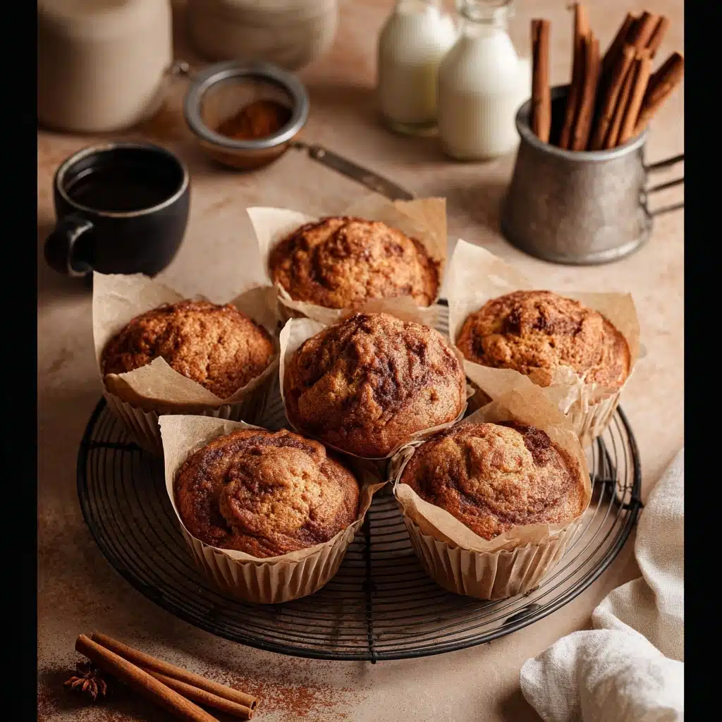 Cinnamon Roll Muffins Recipe 4 Cinnamon Roll Muffins Recipe - Recipe Image