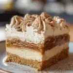 Pumpkin Spice Gooey Cake with Cream Cheese Frosting Recipe