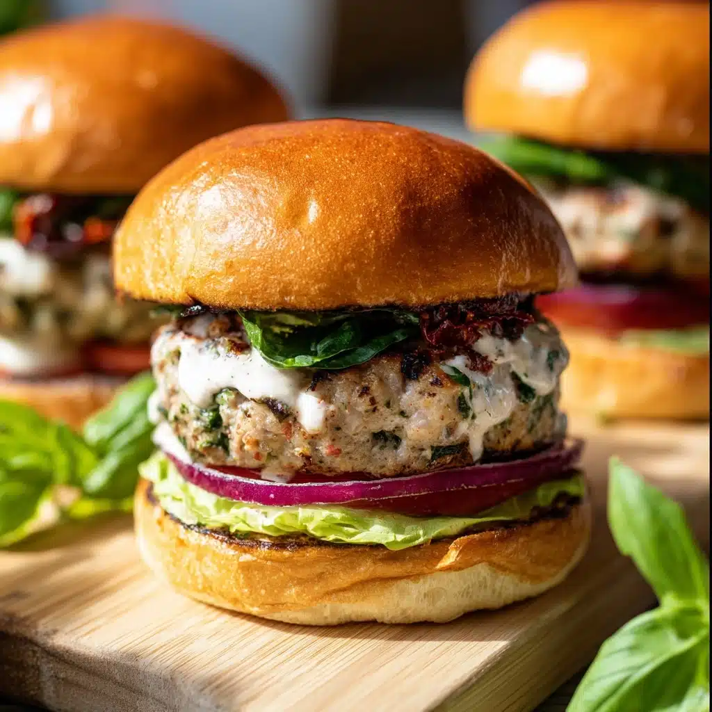 Really Good Spinach Feta Turkey Burgers Recipe 4 Really Good Spinach Feta Turkey Burgers Recipe - Recipe Image