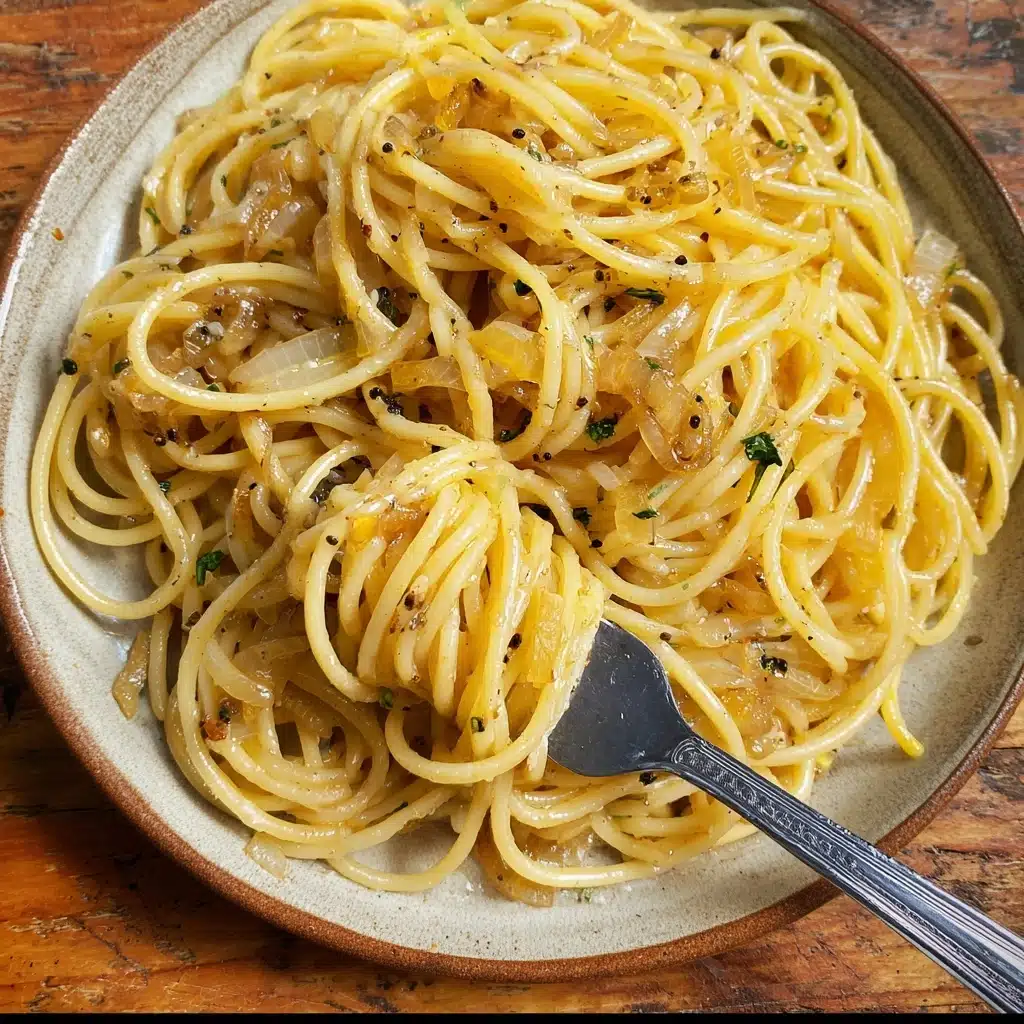 Vegan Caramelized Onion & Roasted Garlic Pasta Recipe 4 Vegan Caramelized Onion & Roasted Garlic Pasta Recipe - Recipe Image