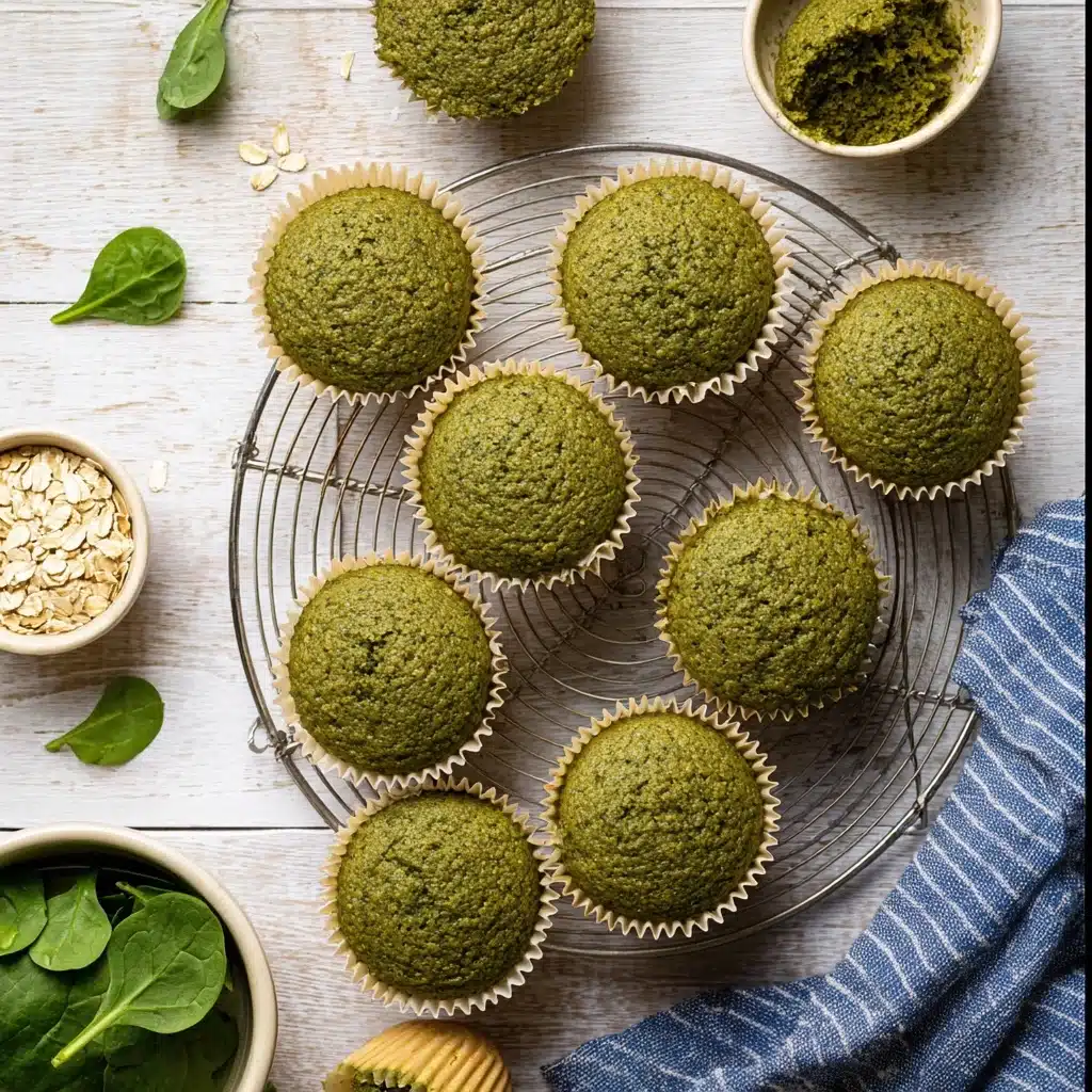 Oatmeal Green Smoothie Muffins Recipe - Recipe Image