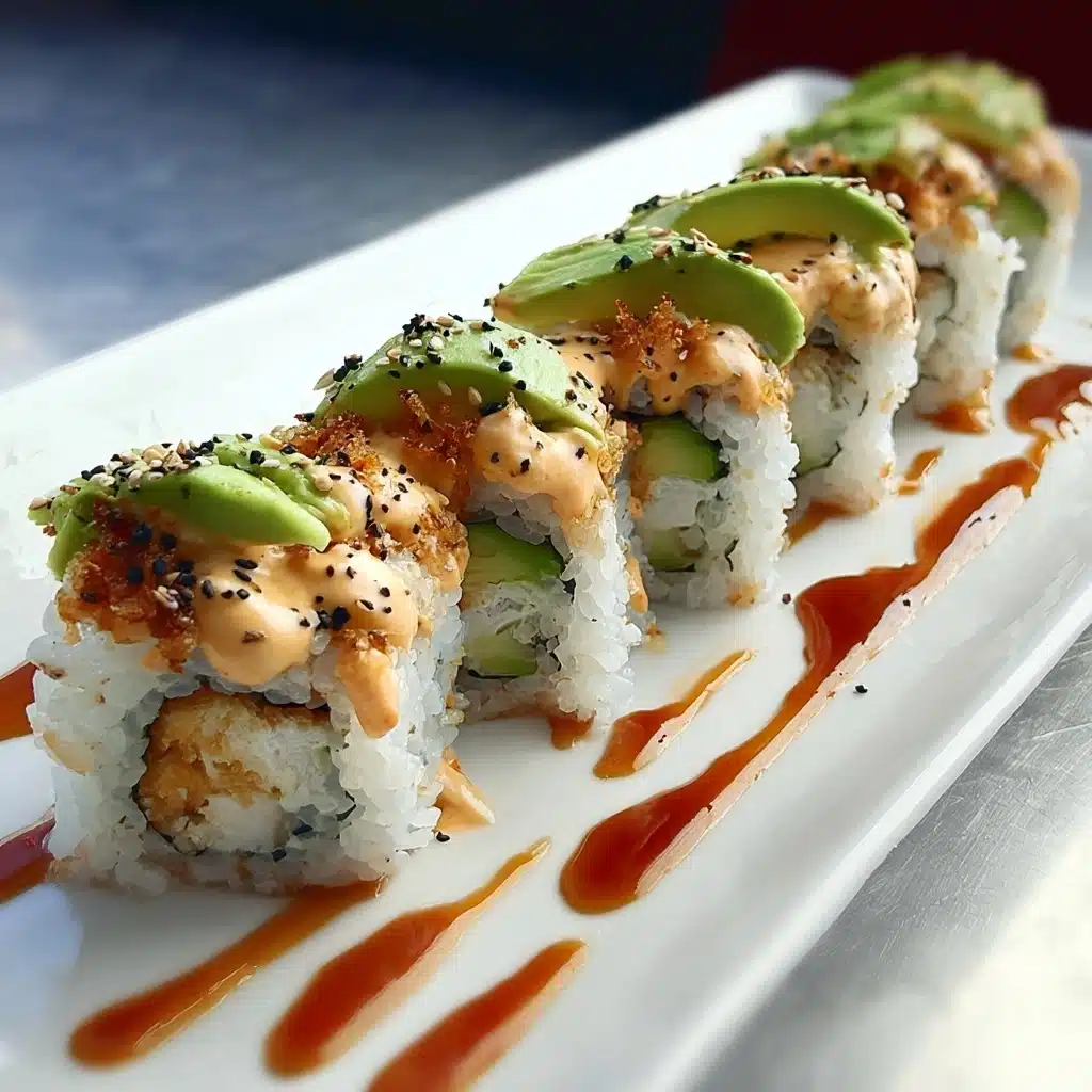 Volcano Roll Recipe 4 Volcano Roll Recipe - Recipe Image