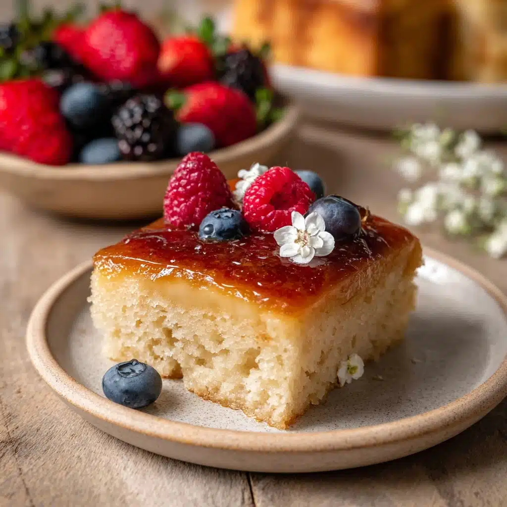 Creme Brûlée Cake Recipe - Recipe Image