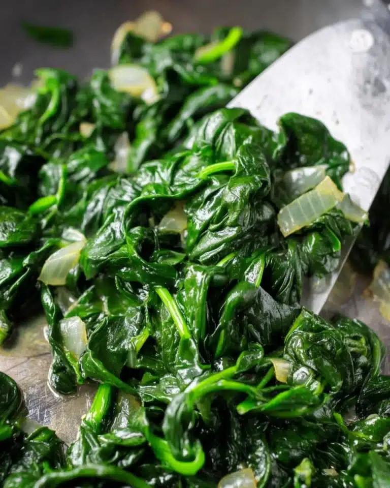 Sautéed Spinach Recipe