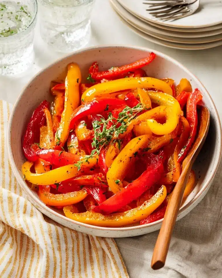 15-Minute Sautéed Bell Peppers Recipe