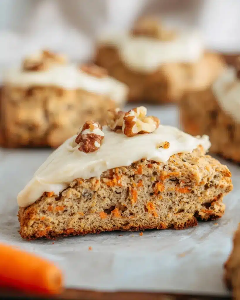 Carrot Cake Scones Recipe
