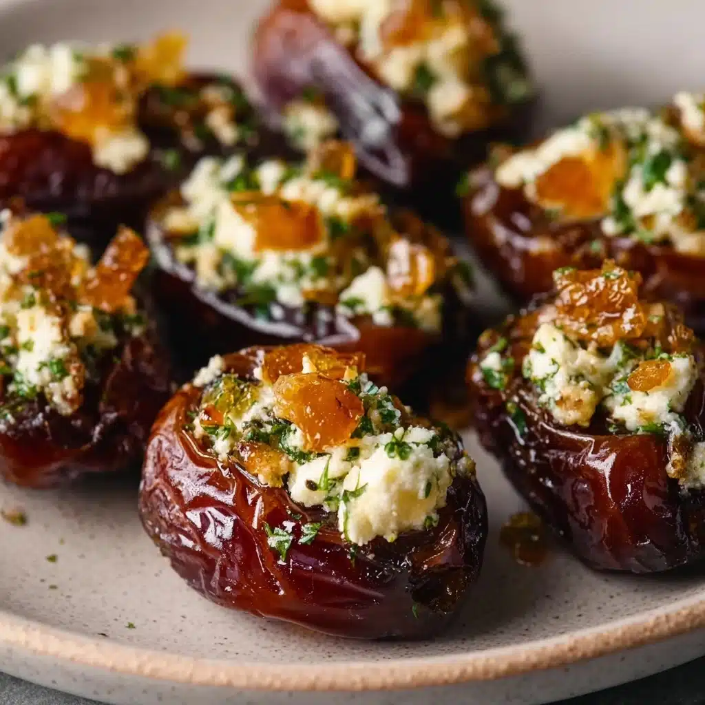 Feta-Parmesan Roasted Stuffed Dates Recipe 4 Feta-Parmesan Roasted Stuffed Dates Recipe - Recipe Image