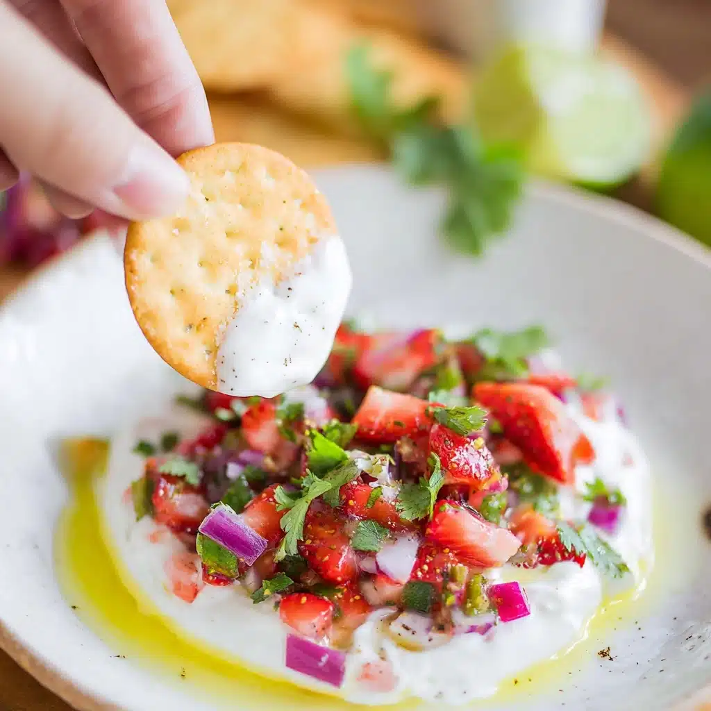 Strawberry Pico de Gallo With Greek Yogurt Recipe 5 Strawberry Pico de Gallo With Greek Yogurt Recipe - Recipe Image