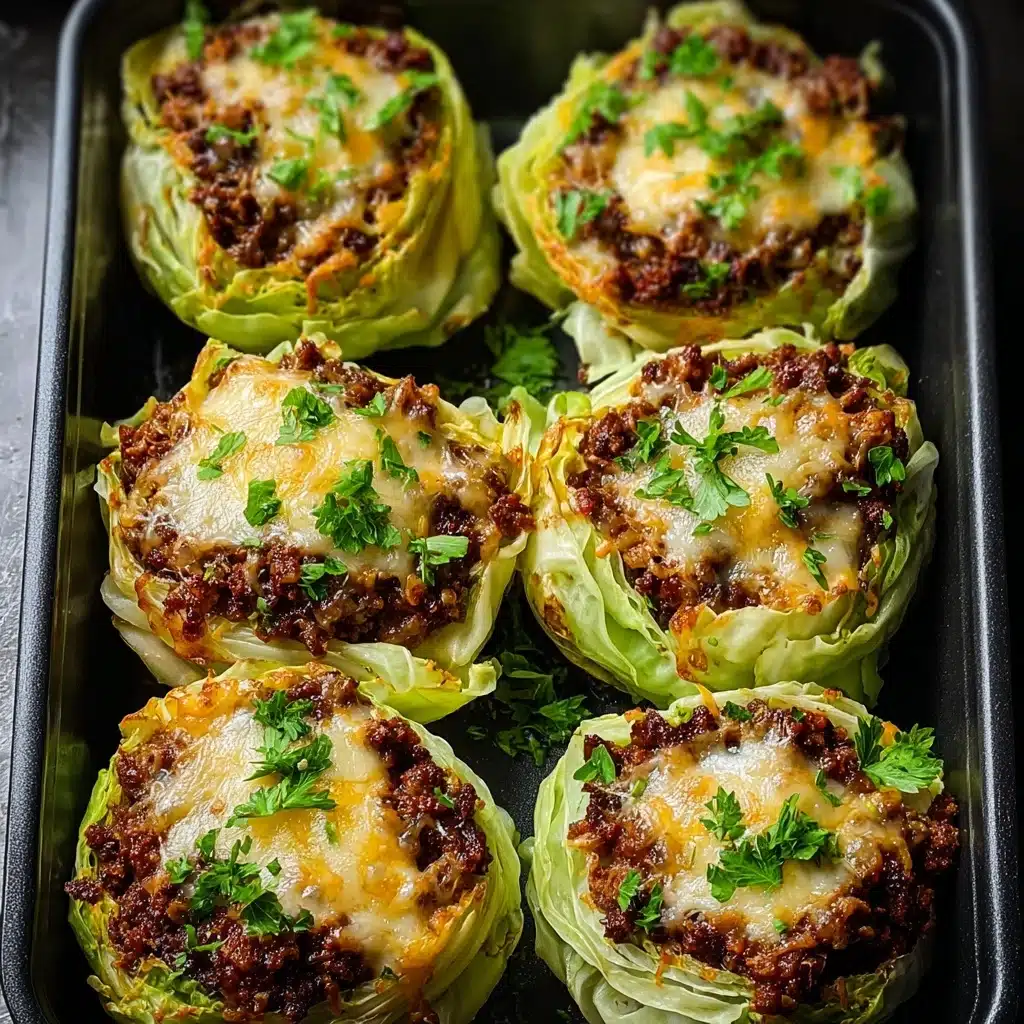 Oven-Baked Cabbage Burgers Recipe - Recipe Image