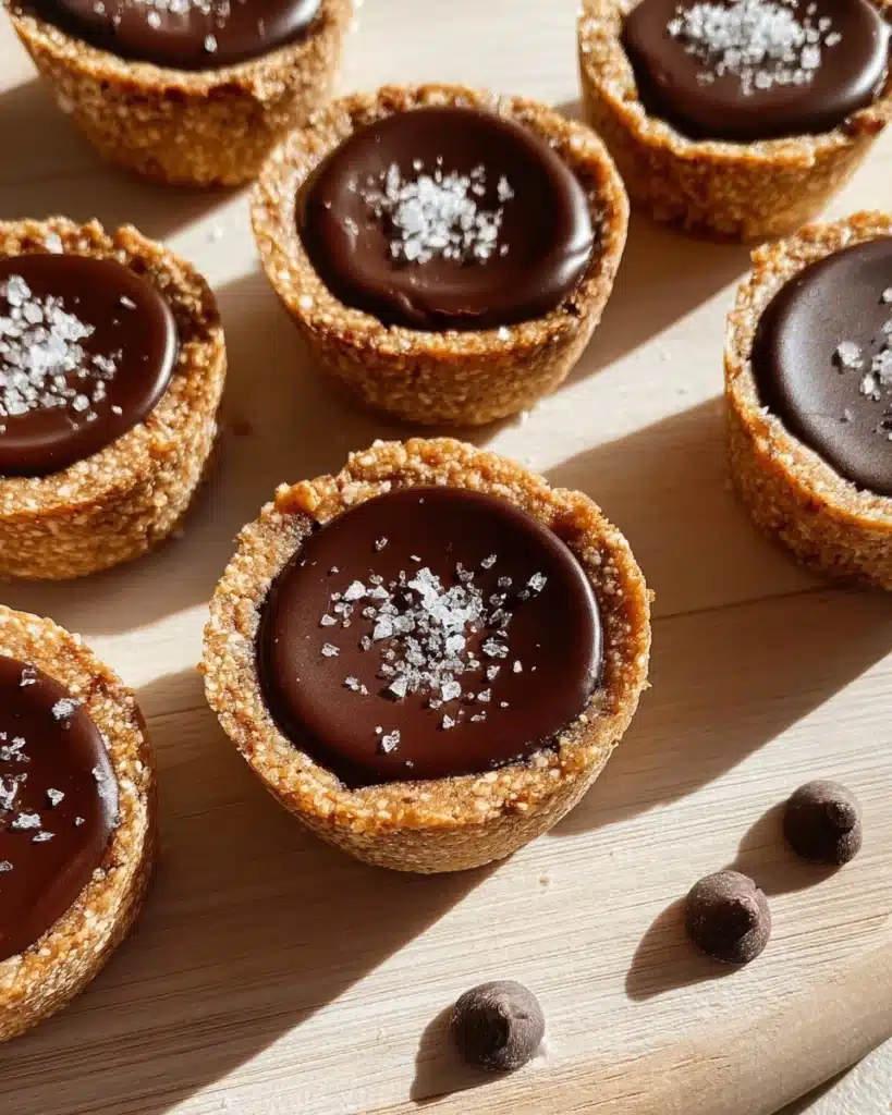 Healthy Twix Cookie Cups (Vegan, Paleo) Recipe