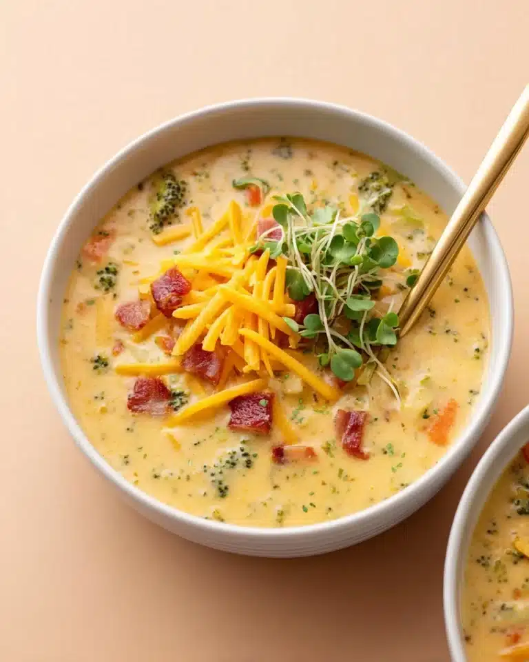 Broccoli Cauliflower Soup Recipe