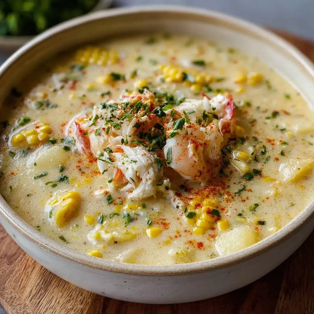 Bobby Flay’s Crab & Corn Chowder Recipe - Recipe Image