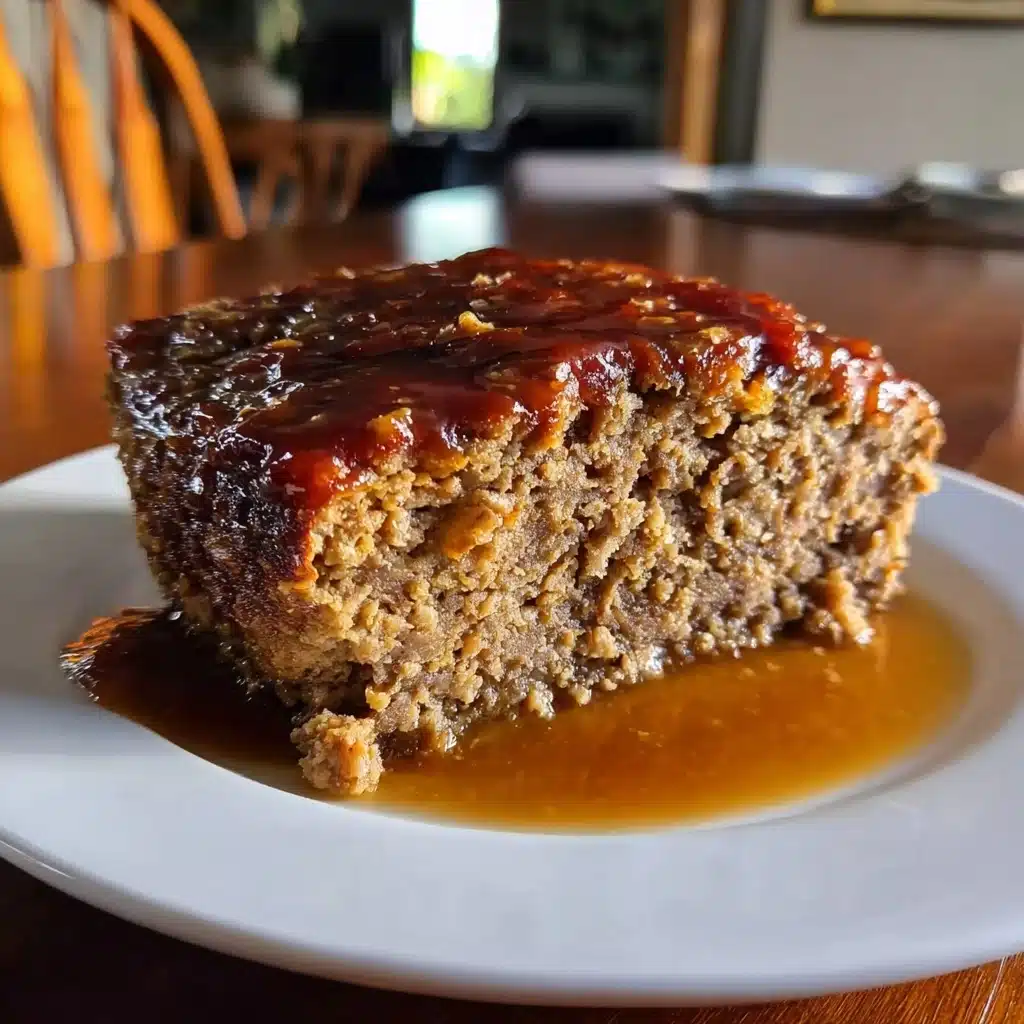 Perfect Classic Meatloaf with Gravy in Just 1 Hour Recipe - Recipe Image
