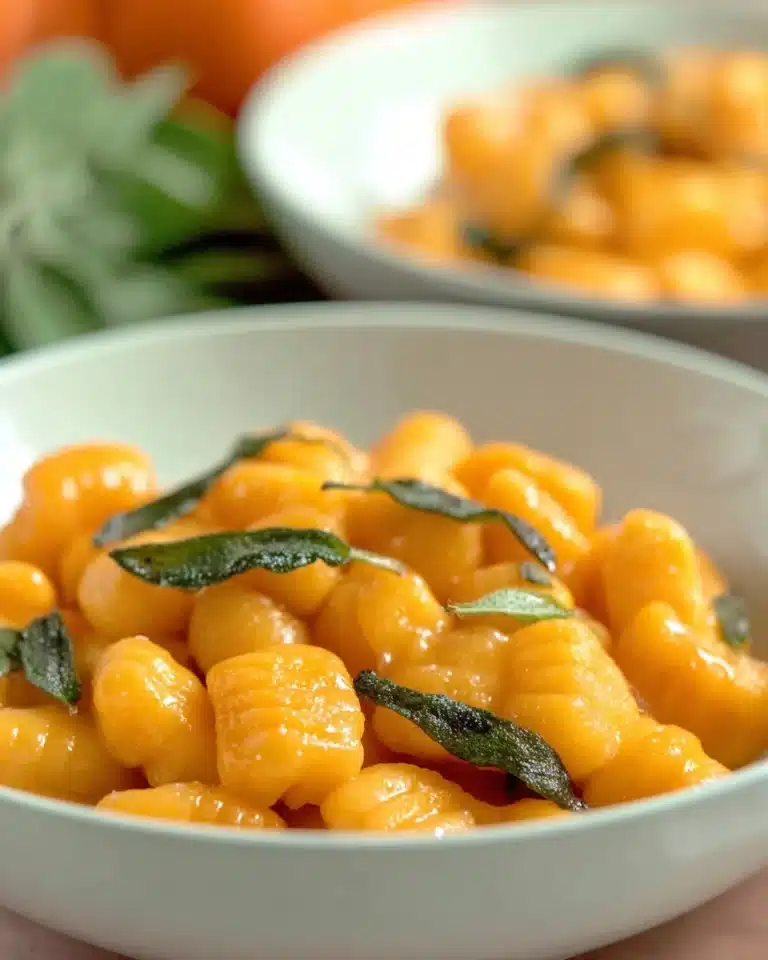 Easy Pumpkin Gnocchi Recipe