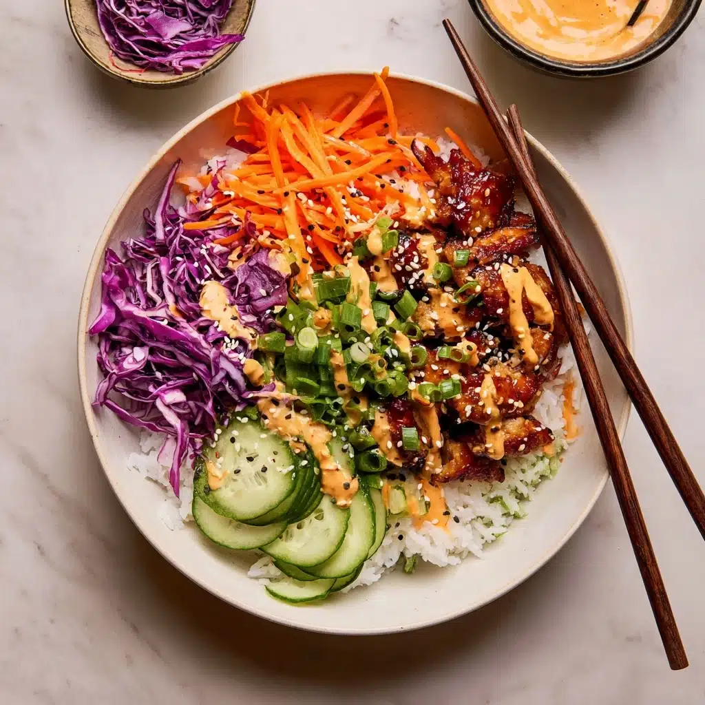 Chicken Bulgogi Bowls with Spicy Mayo Recipe - Recipe Image