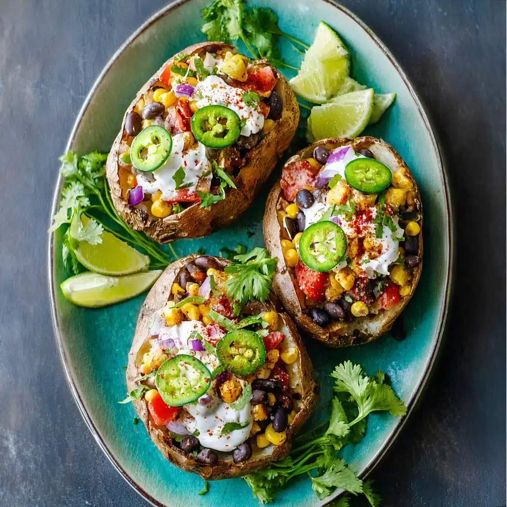 Mexican Baked Potatoes Recipe - Recipe Image