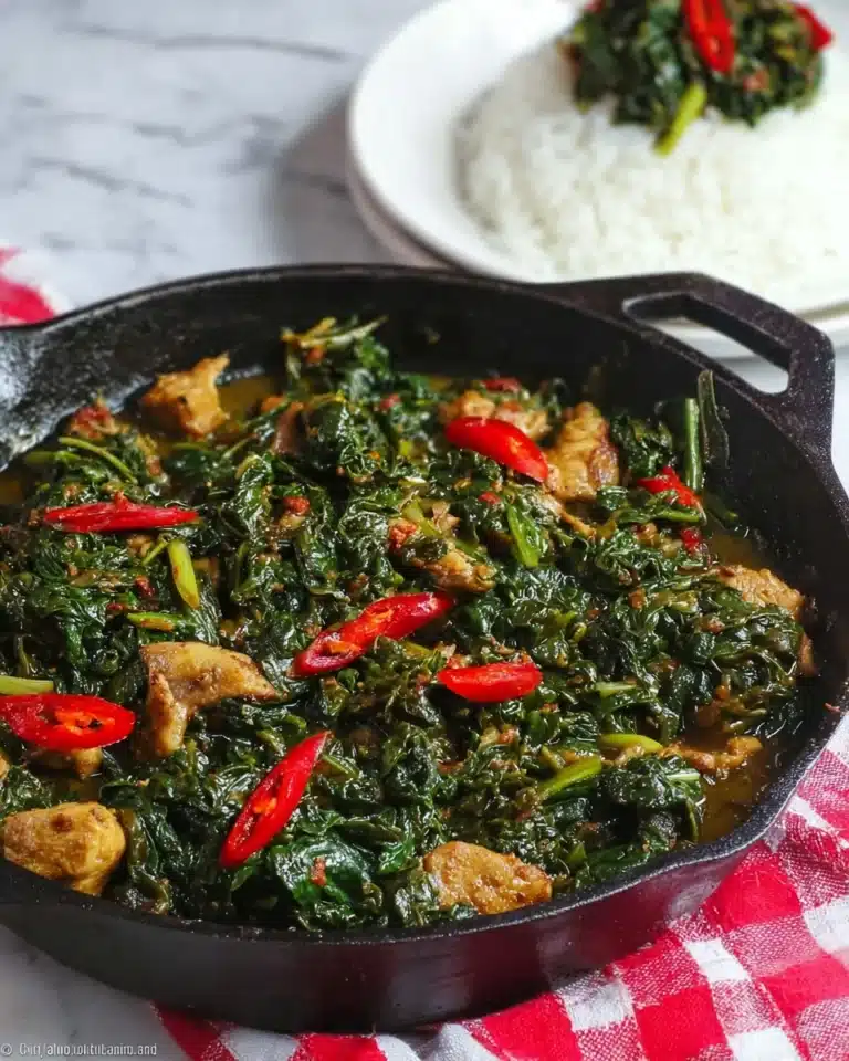 Chicken stir fry with Spinach Recipe