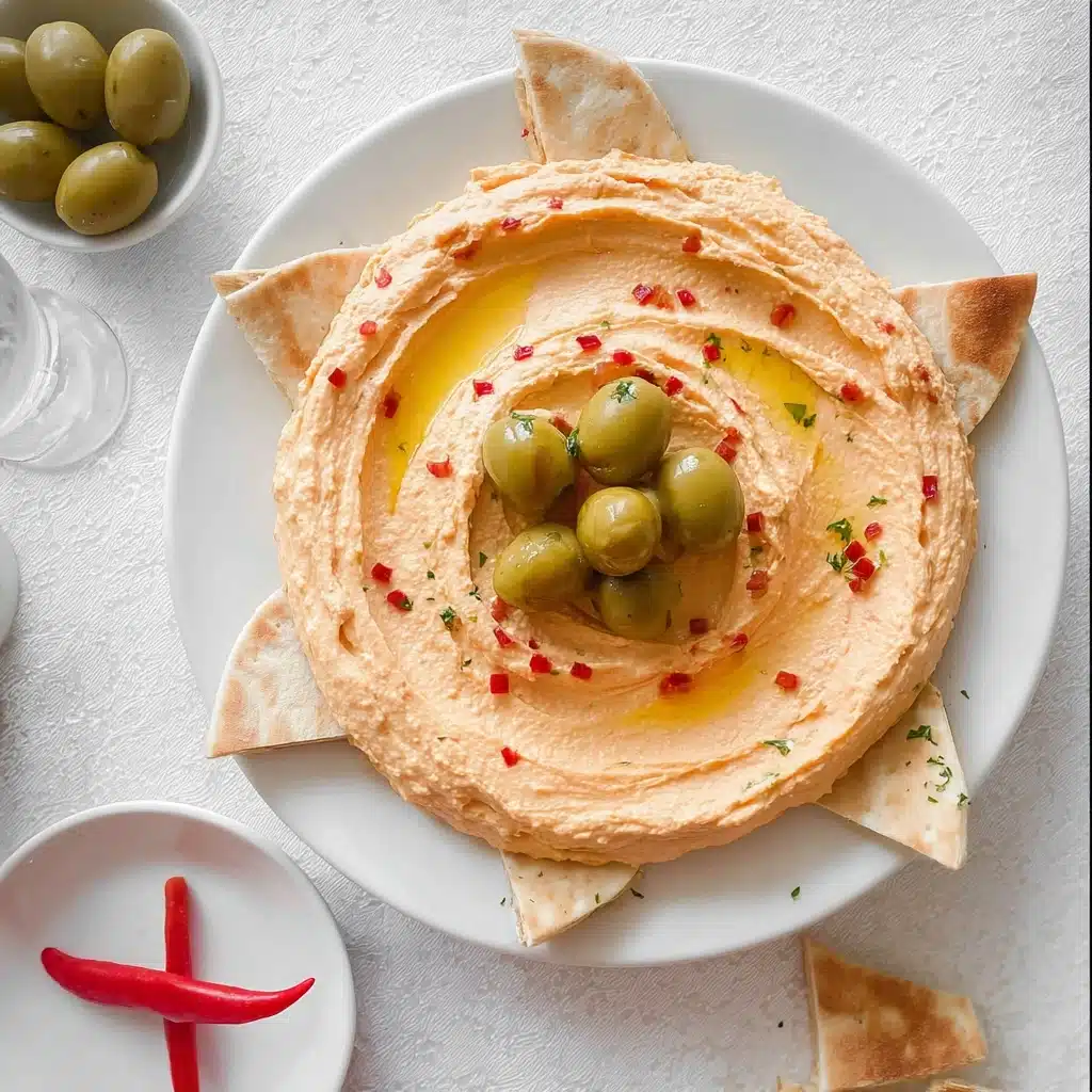 Htipiti Red Pepper Feta Dip Recipe 5 Htipiti Red Pepper Feta Dip Recipe - Recipe Image