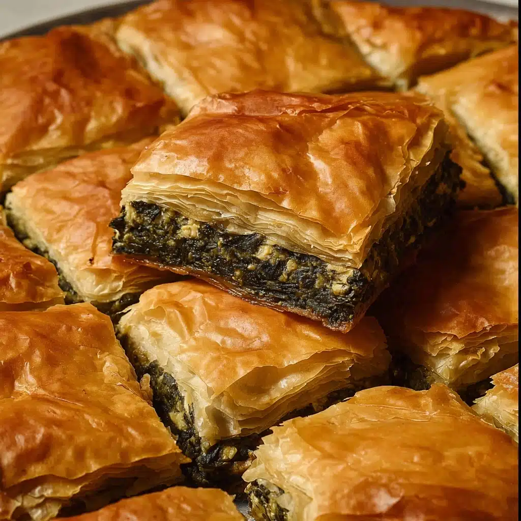 Spanakopita With Homemade Phyllo Recipe - Recipe Image