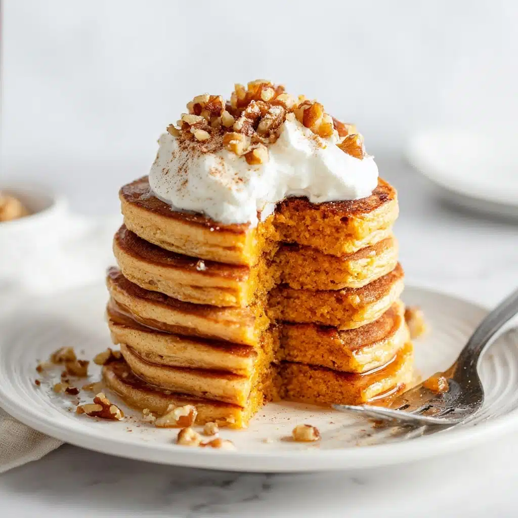 Feel-Good Oatmeal Blender Carrot Pancakes Recipe - Recipe Image