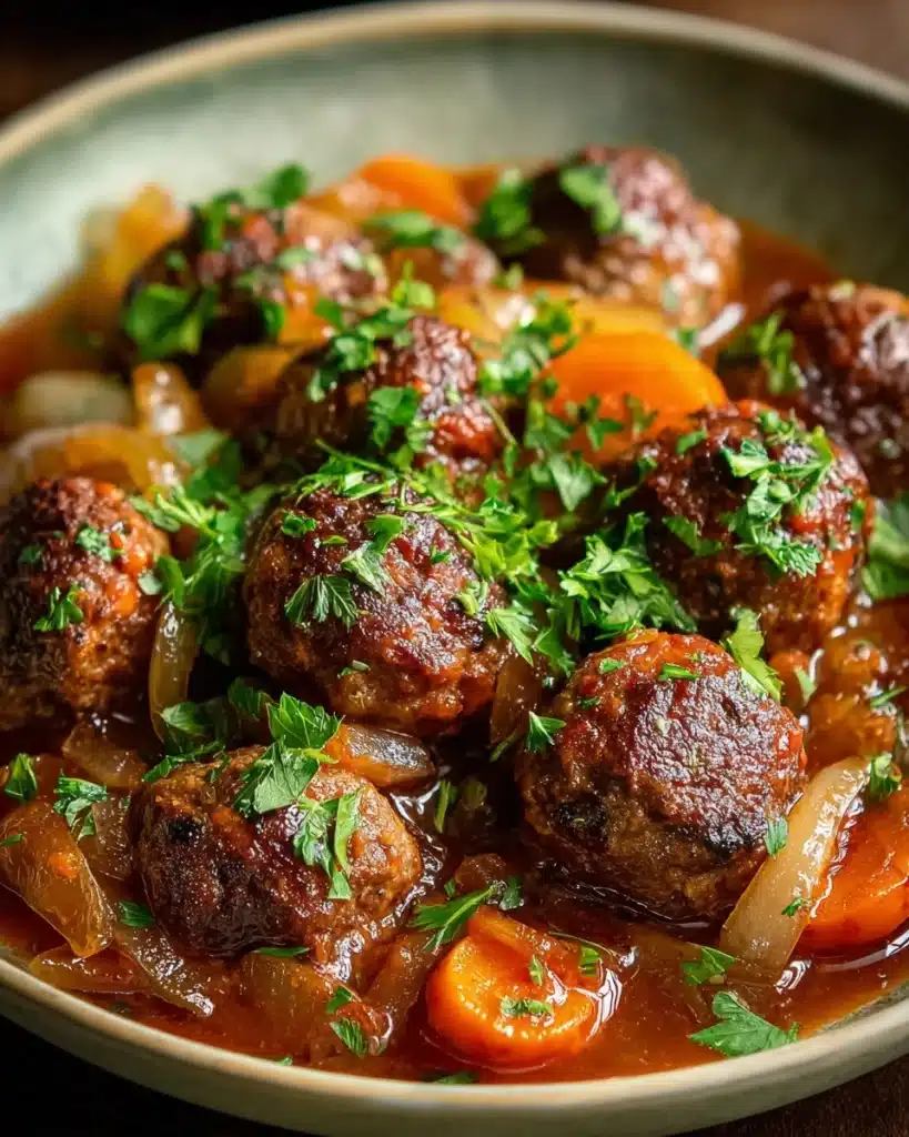 Irish Stew Meatballs Recipe