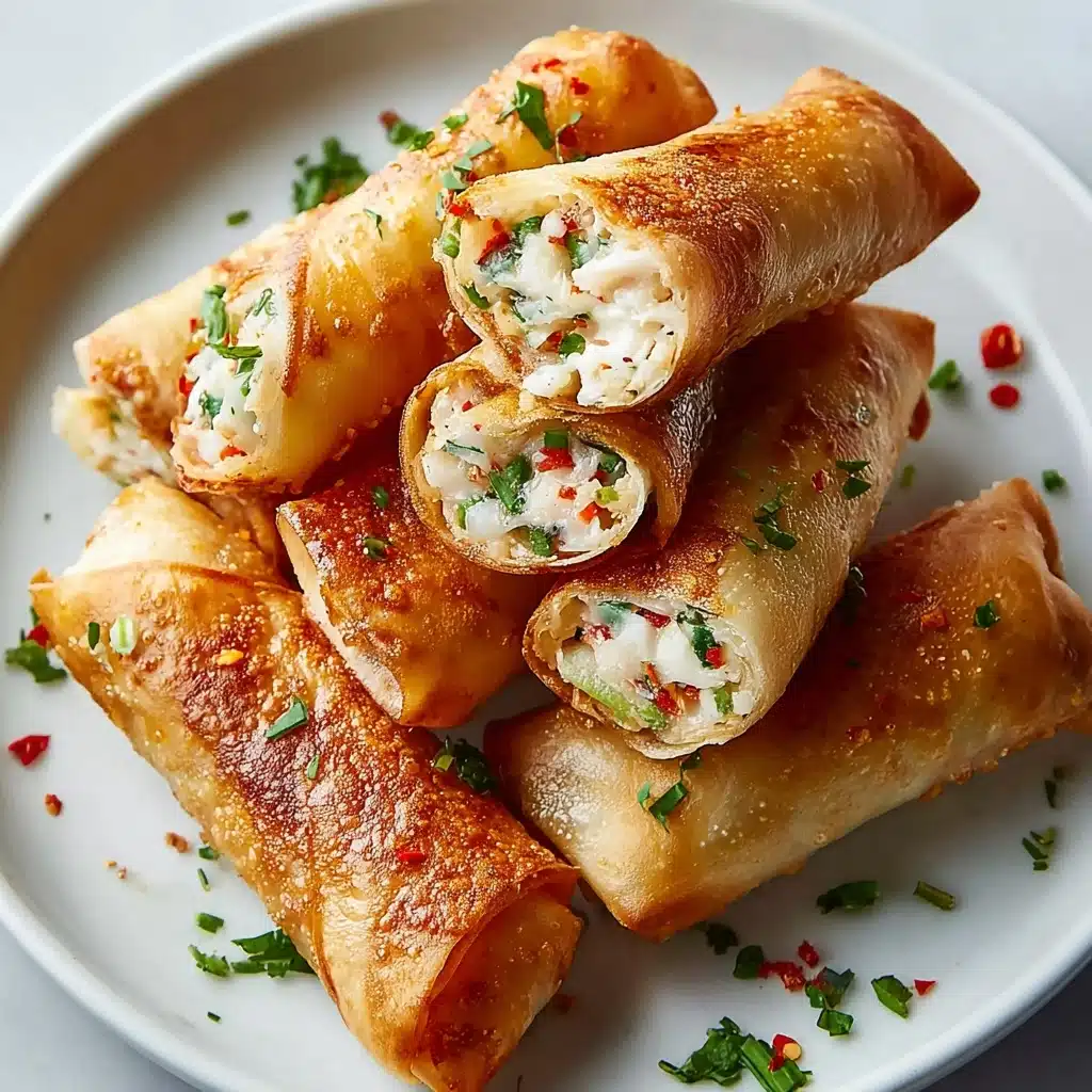 Rice Paper Crab Rangoons Recipe 5 Rice Paper Crab Rangoons Recipe - Recipe Image
