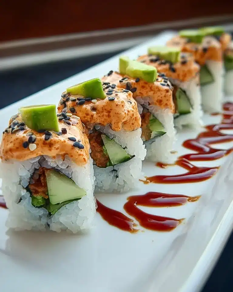 Volcano Roll Recipe