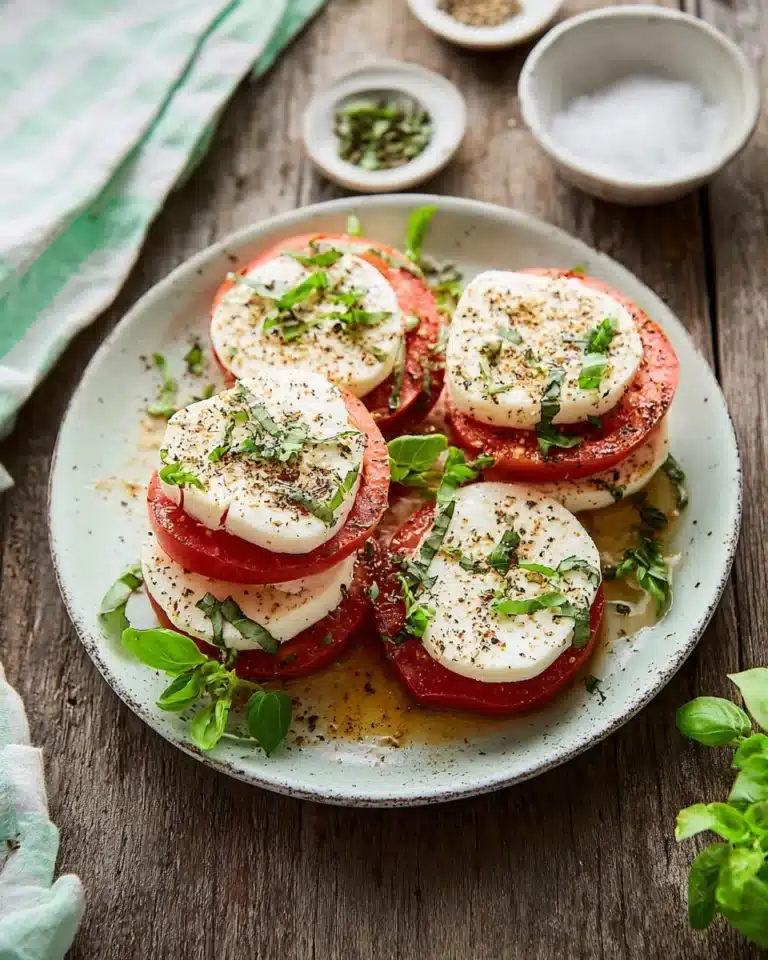 Grilled Tomatoes with Mozzarella Recipe