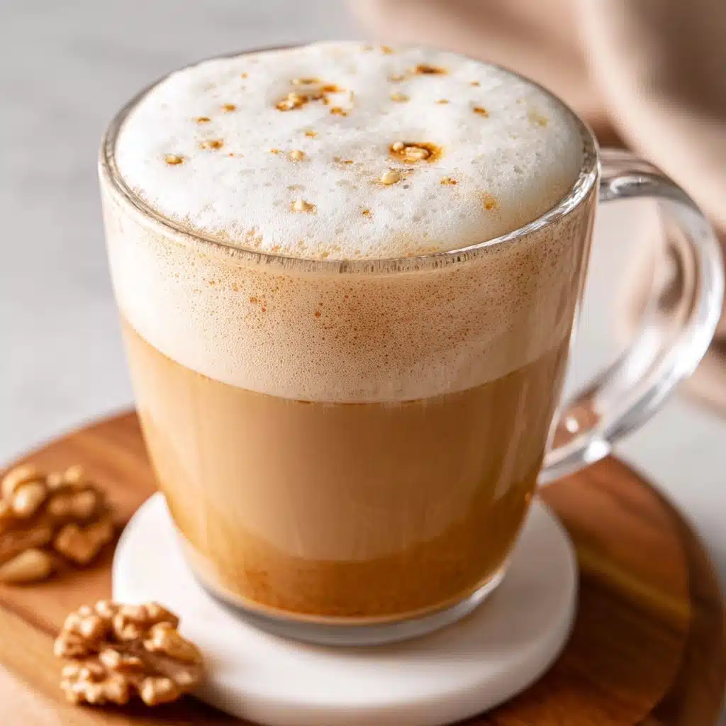 Pecan Crunch Oat Milk Latte (Starbucks Copycat) Recipe - Recipe Image