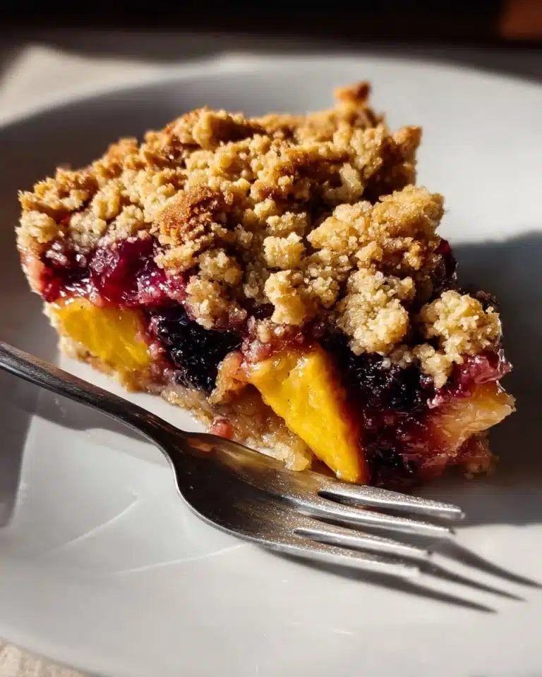 Your Amazing Peach & Blueberry Crisp Recipe