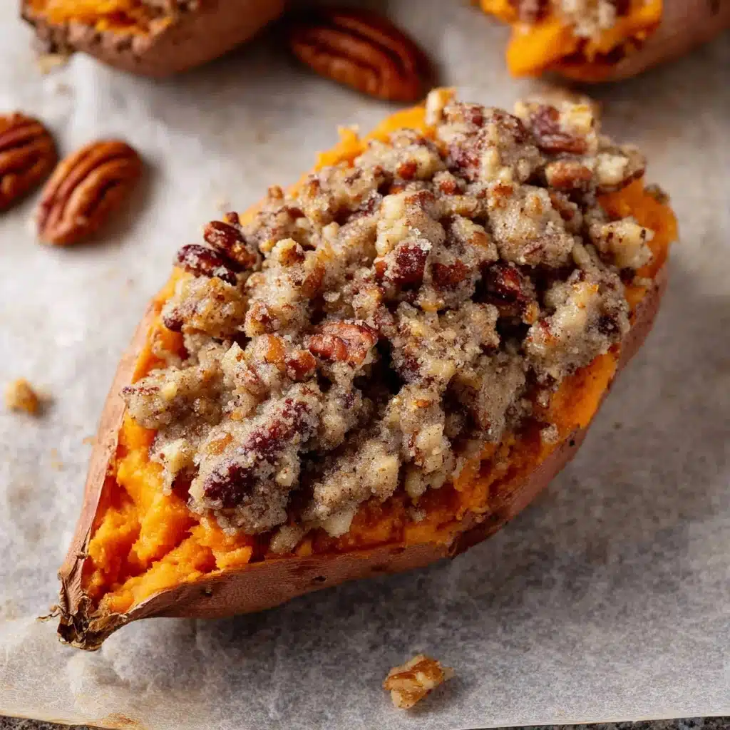 Pecan pie double baked sweet potatoes Recipe - Recipe Image
